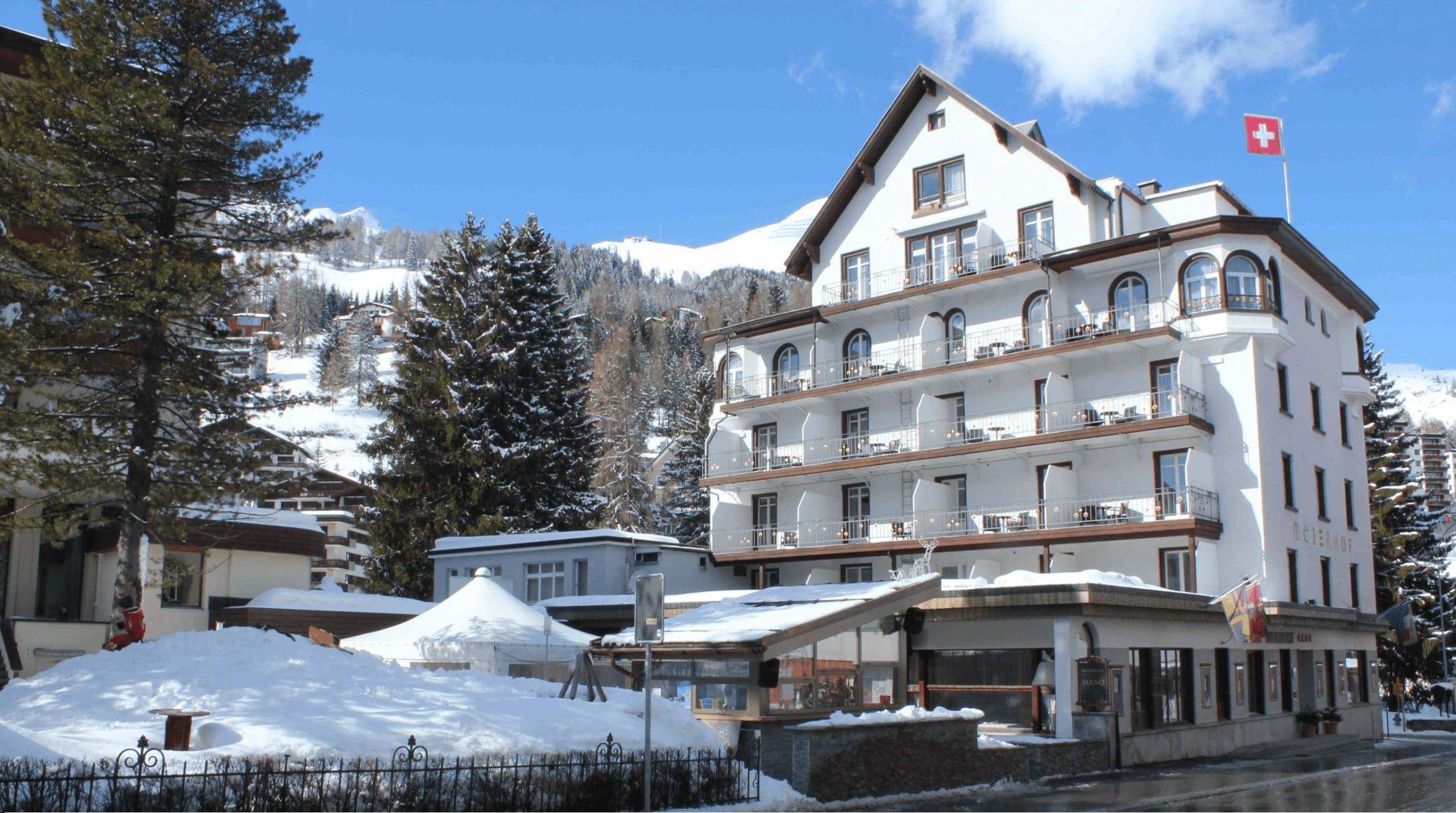 Hotel Meierhof Davos Aussenansicht